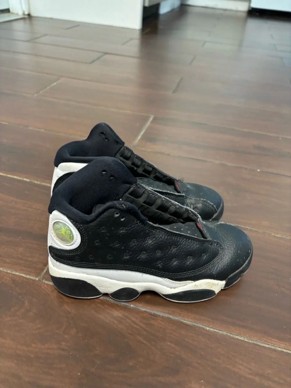 Boys size 13 Nike Jordan air retro shoes, #A1207